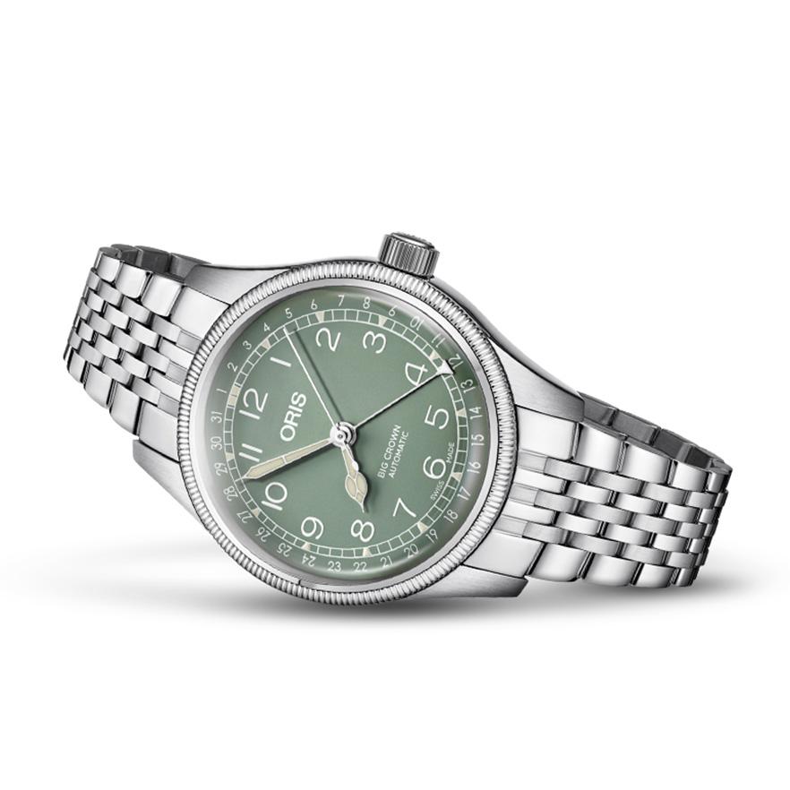 オリス(ORIS) ビッグクラウン ポインターデイト 36mm 754 7749 4067-07